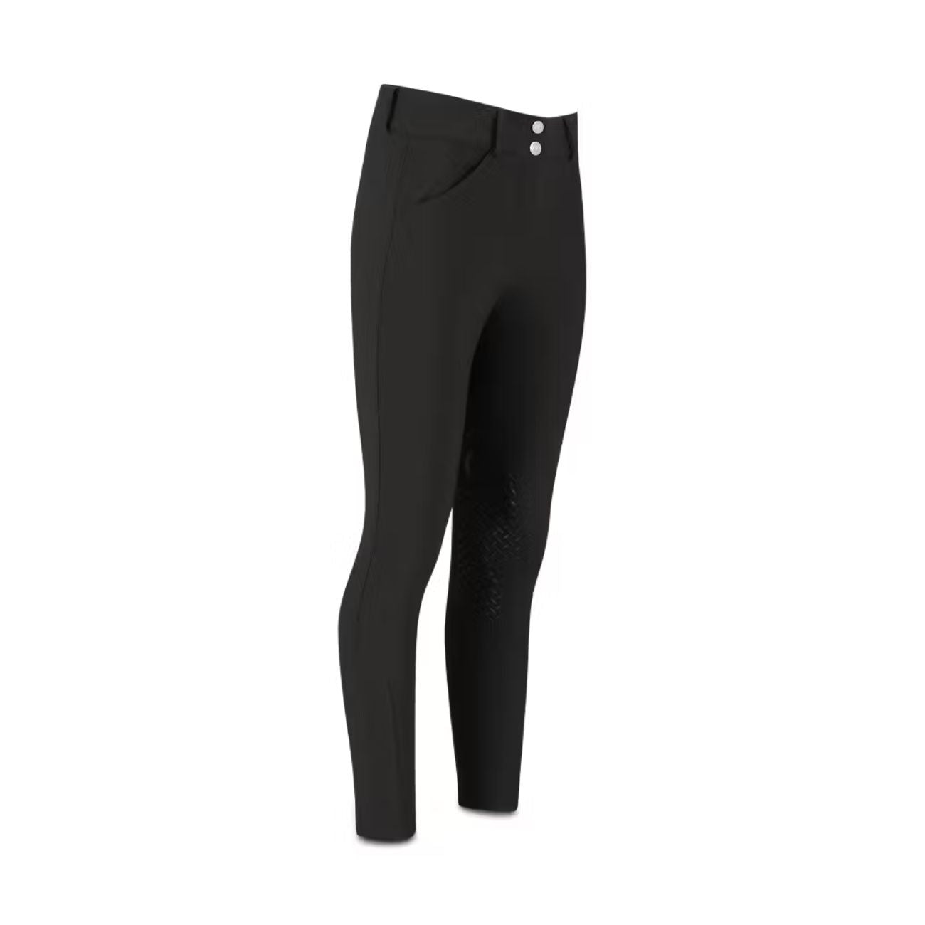 KENTUCKY KENTUCKY Miami Women Breeches Knee Grip KENTUCKY Nero pantaloni da equitazione 32002 01BLACK 