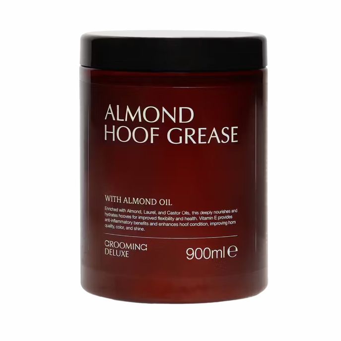 GROOMING DELUXE Grasso Per Gli Zoccoli Almond Hoof Grease 900ml Groomin Deluxe 42425 NEUTRO 