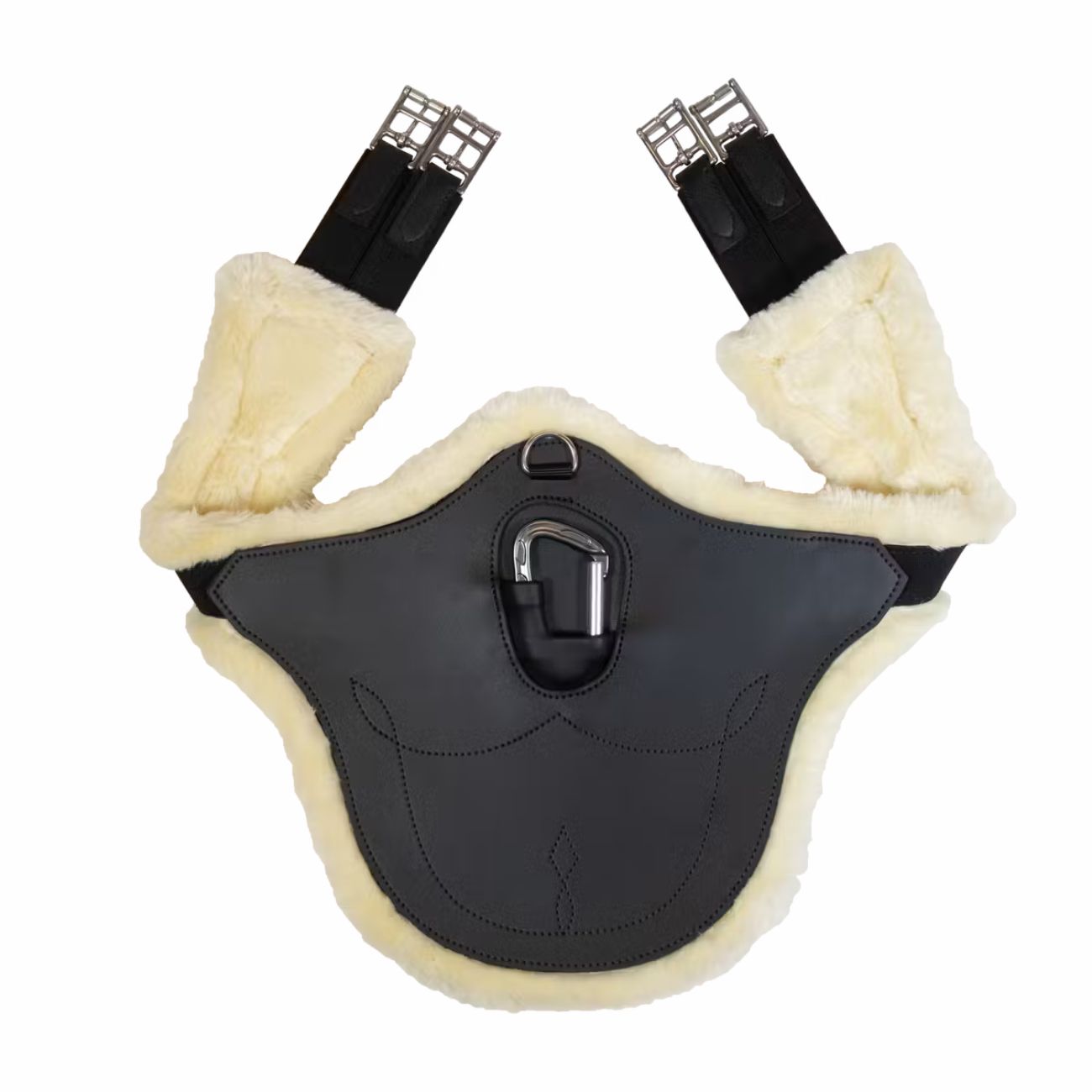 KENTUCKY KENTUCKY SHEEPSKIN ANATOMIC STUD GIRTH KENTUCKY Nero sottopancia da salto 42433 01BLACK 