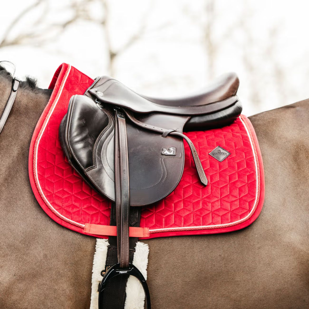 KENTUCKY Sottosella Da Salto Velvet Kentucky Rosso 42579-SJ 13RED 