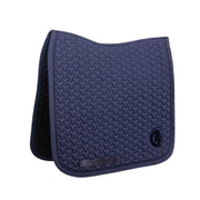 KENTUCKY KENTUCKY SADDLE PAD PLAITED 3D LOGO DRESSAGE KENTUCKY Blu sottosella tecnico 42719-DR 03NAVY 