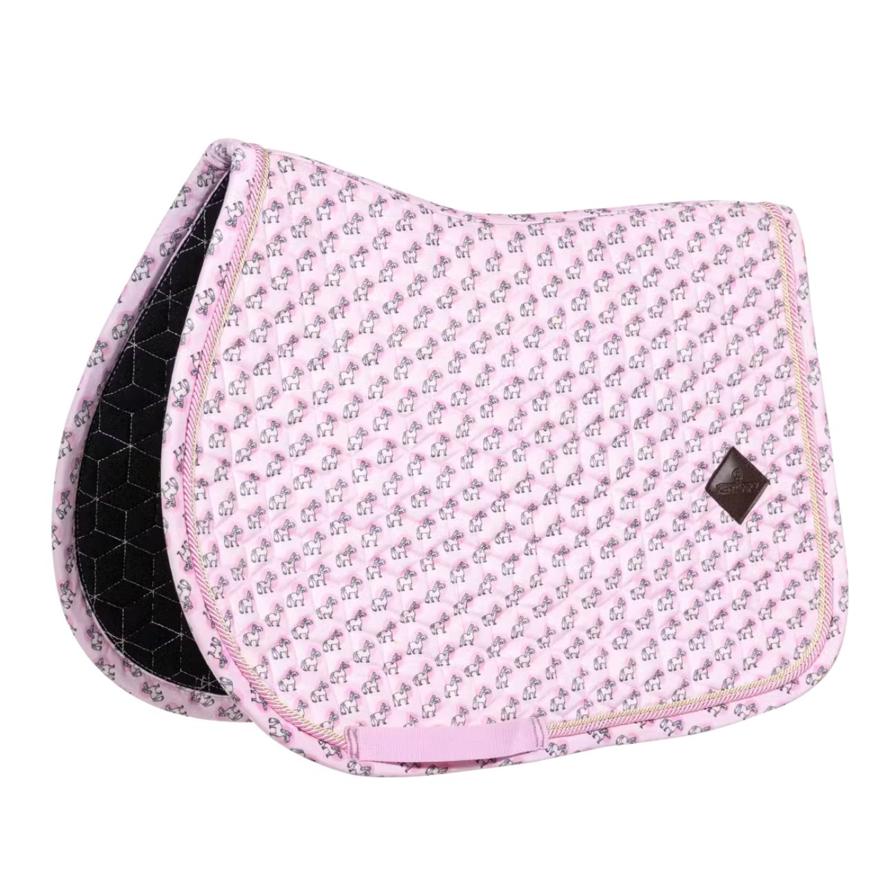 KENTUCKY KENTUCKY SADDLE PAD SAMMY COLLECTION JUMPING KENTUCKY Rosa sottosella tecnico 42723-SJ 10OLDROSE 