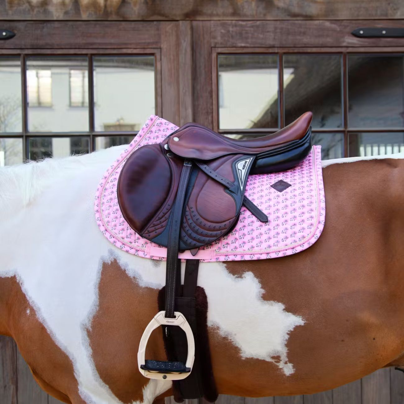 KENTUCKY KENTUCKY SADDLE PAD SAMMY COLLECTION JUMPING KENTUCKY Rosa sottosella tecnico 42723-SJ 10OLDROSE 
