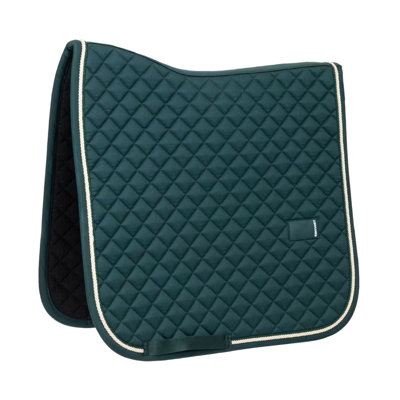 KENTUCKY KENTUCKY SADDLE PAD DIAMOND ROPE DRESSAGE KENTUCKY Verde sottosella tecnico 42724-DR 74PINEGREEN 