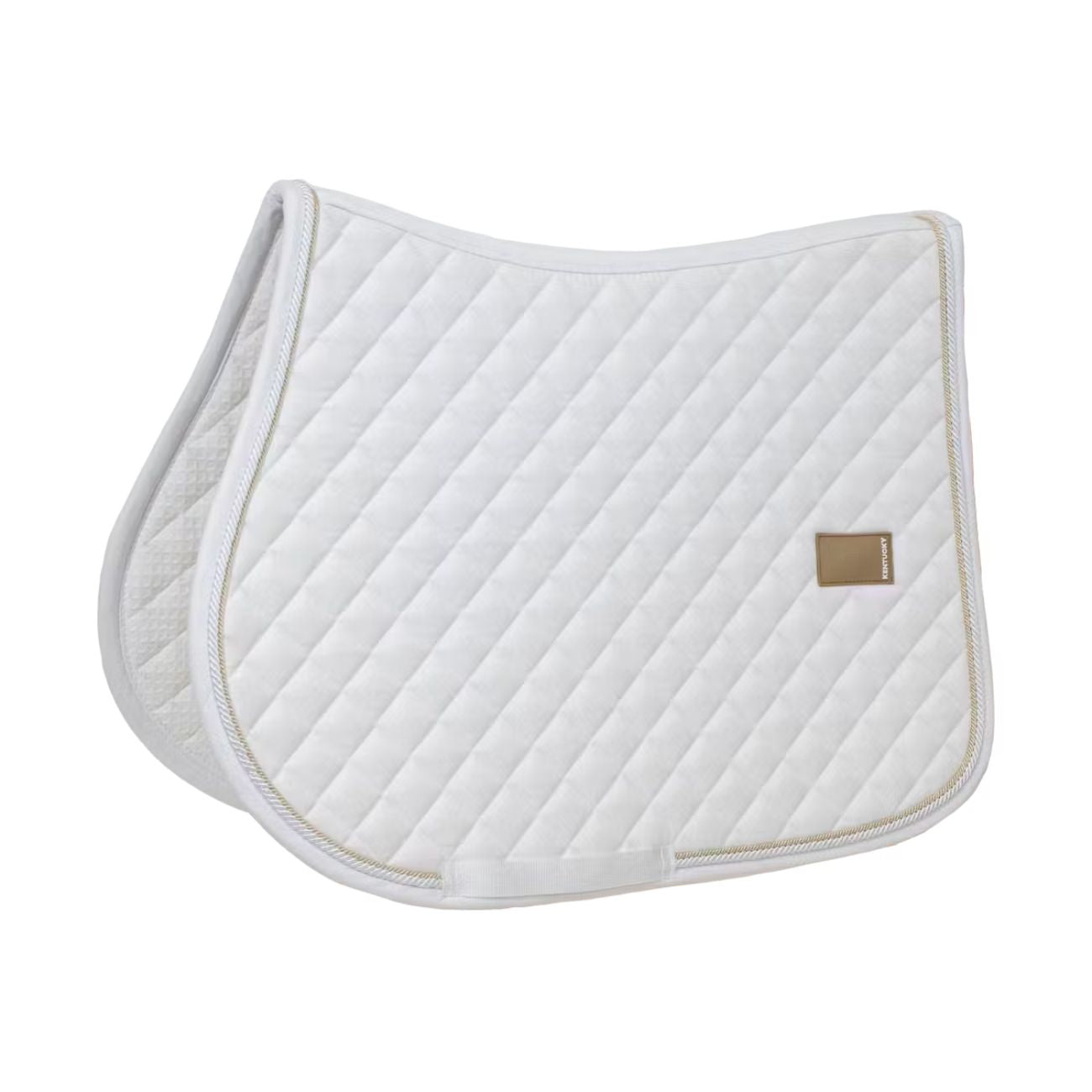 KENTUCKY KENTUCKY SADDLE PAD DIAMOND ROPE JUMPING KENTUCKY Bianco sottosella tecnico 42724-SJ 02WHITE 