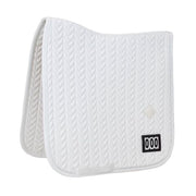 KENTUCKY KENTUCKY SADDLE PAD FISHBONE COMPETITION WITH 2 NUMBERS DRESSAGE Bianco sottosella tecnico 42726-DR 02WHITE 