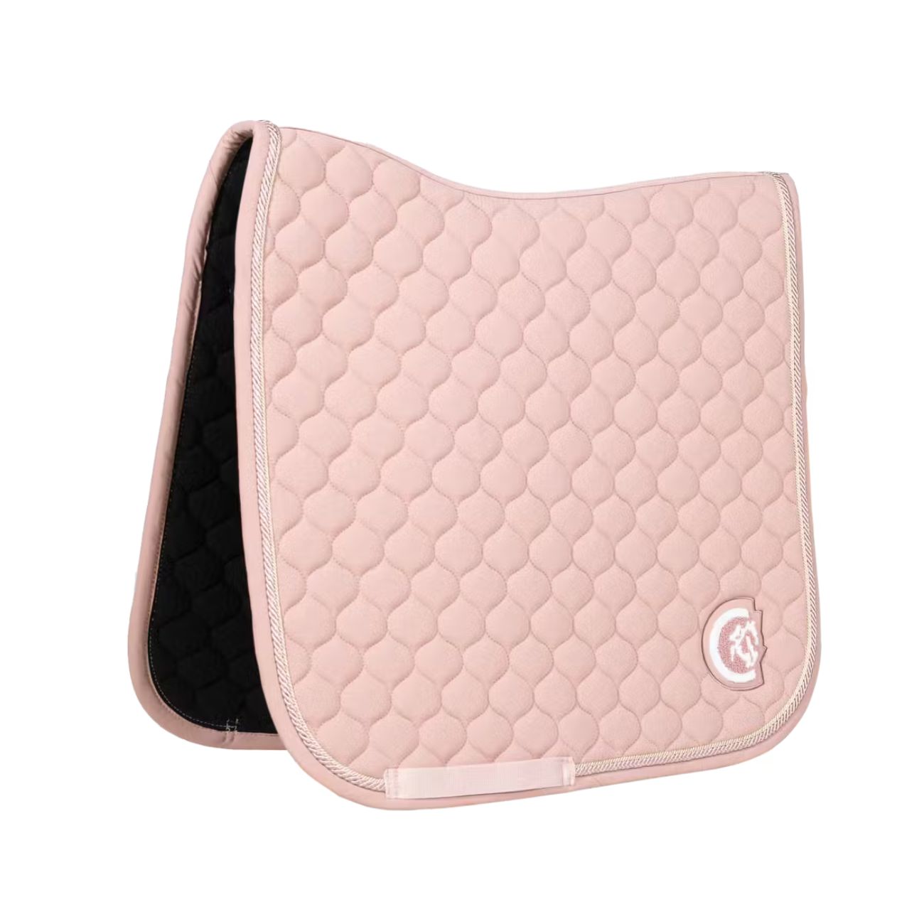 KENTUCKY KENTUCKY SADDLE PAD ONIN QUILT 3D LOGO DRESSAGE KENTUCKY Rosa sottosella tecnico 42728-DR 10OLDROSE 