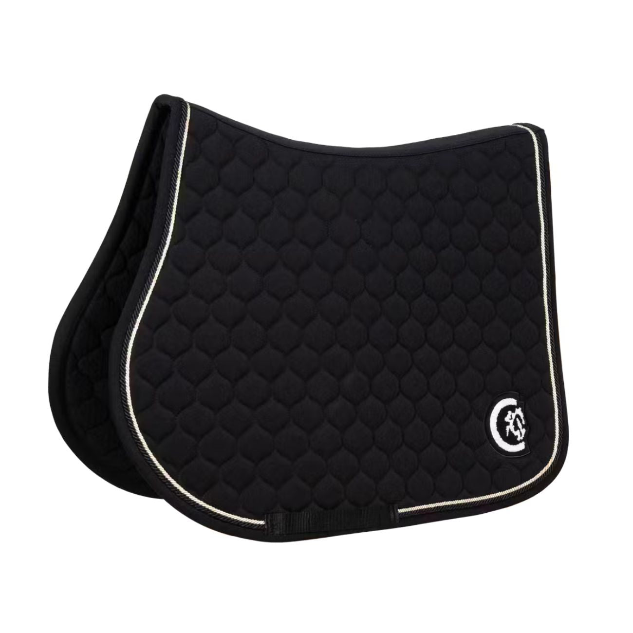 KENTUCKY KENTUCKY SADDLE PAD ONION QUILT 3D LOGO JUMPING KENTUCKY Nero sottosella tecnico 42728-SJ 01BLACK 