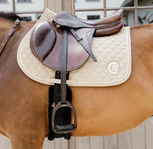 KENTUCKY KENTUCKY SADDLE PAD ONION QUILT 3D LOGO JUMPING KENTUCKY Beige sottosella tecnico 42728-SJ 32BEIGE 