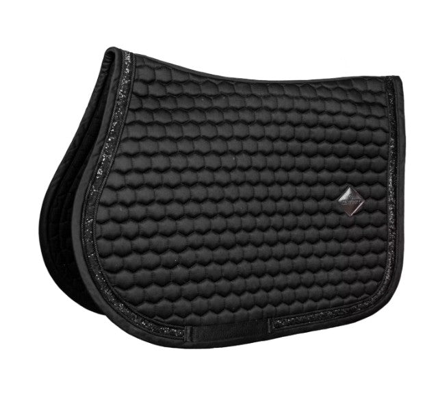 KENTUCKY KENTUCKY SADDLE PAD GLITTER BAND JUMPING KENTUCKY Nero sottosella tecnico 42730-SJ 01BLACK 
