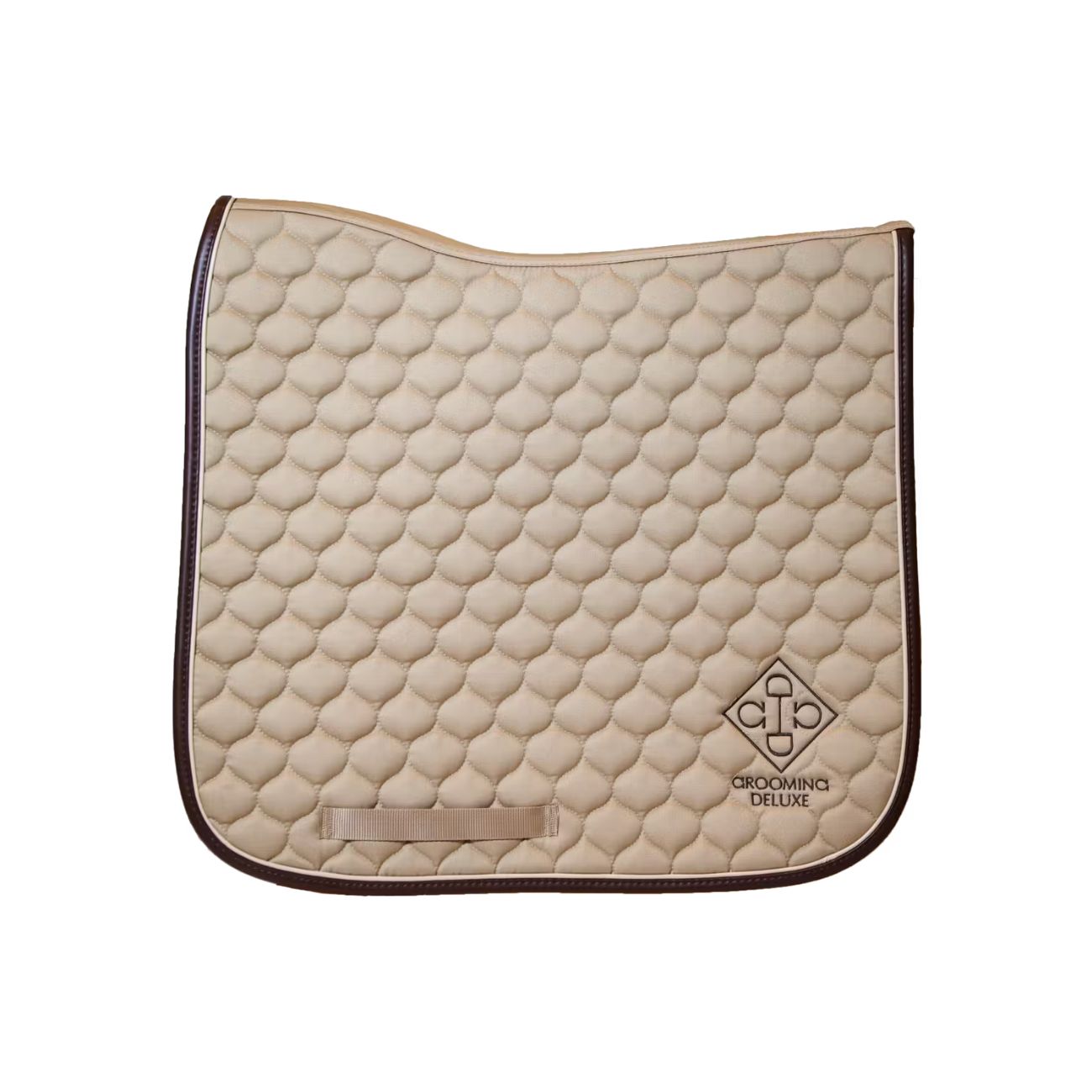 GROOMING DELUXE GROOMING DELUXE Saddle Pad Grooming Deluxe Dressage Beige nan Sottosella Dressage 42731-DR 32BEIGE 