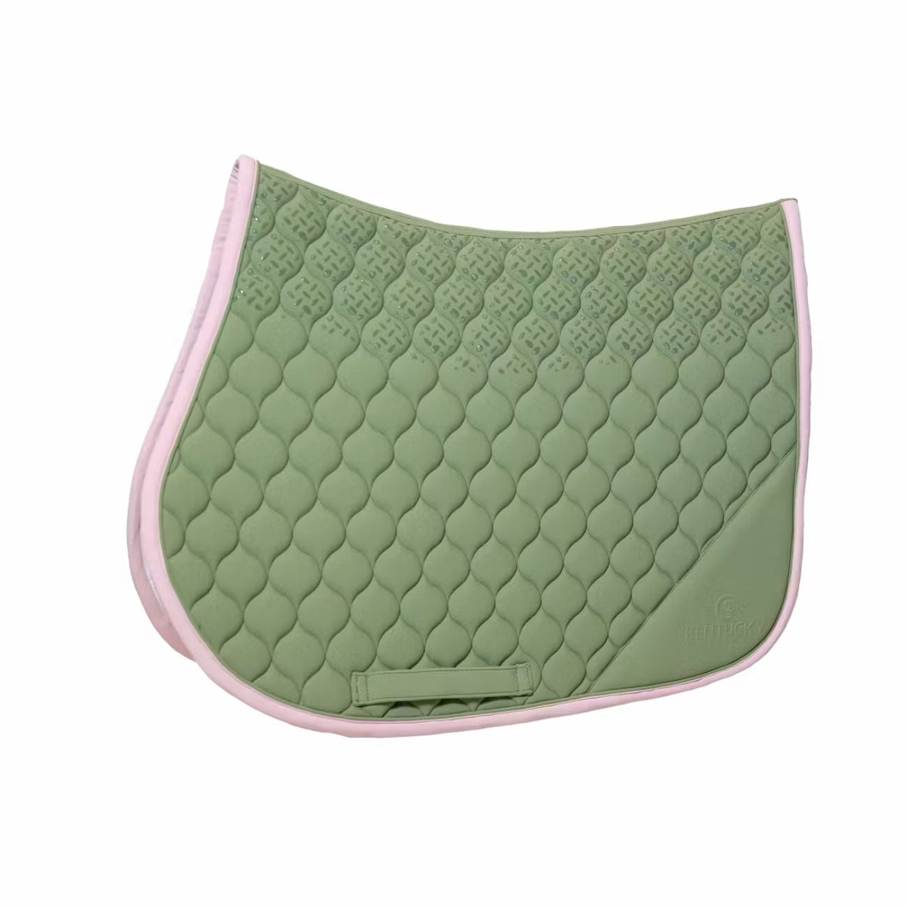 KENTUCKY KENTUCKY SADDLE PAD SOFTSHELL ONION QUILT JUMPING KENTUCKY Kaki/oldrose sottosella tecnico 42737-SJ 76-10KAKI/OLDROSE 