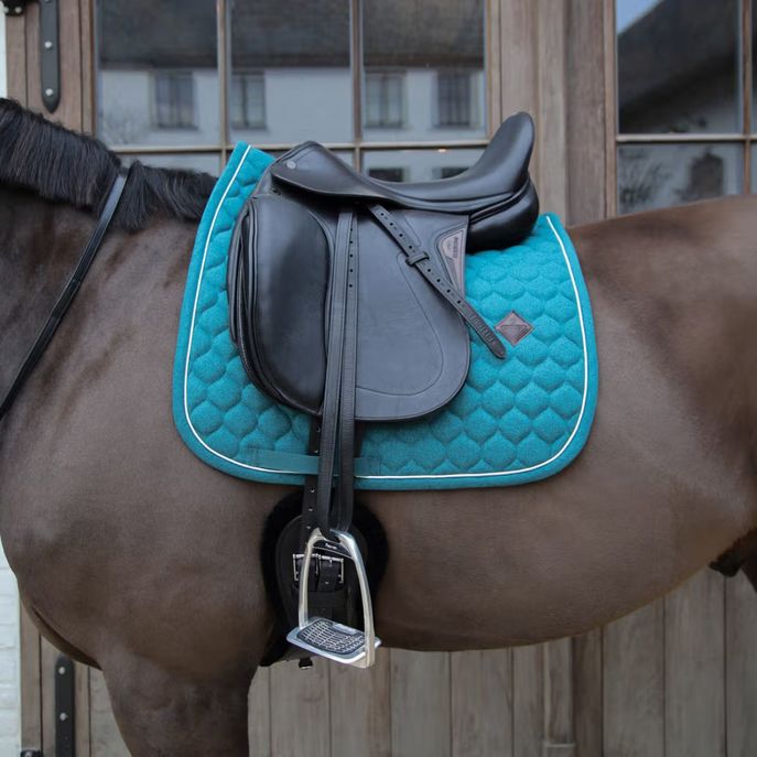 KENTUCKY Sottosella Da Dressage Melange Kentucky Verde 42738-DR 73DARKGREEN 