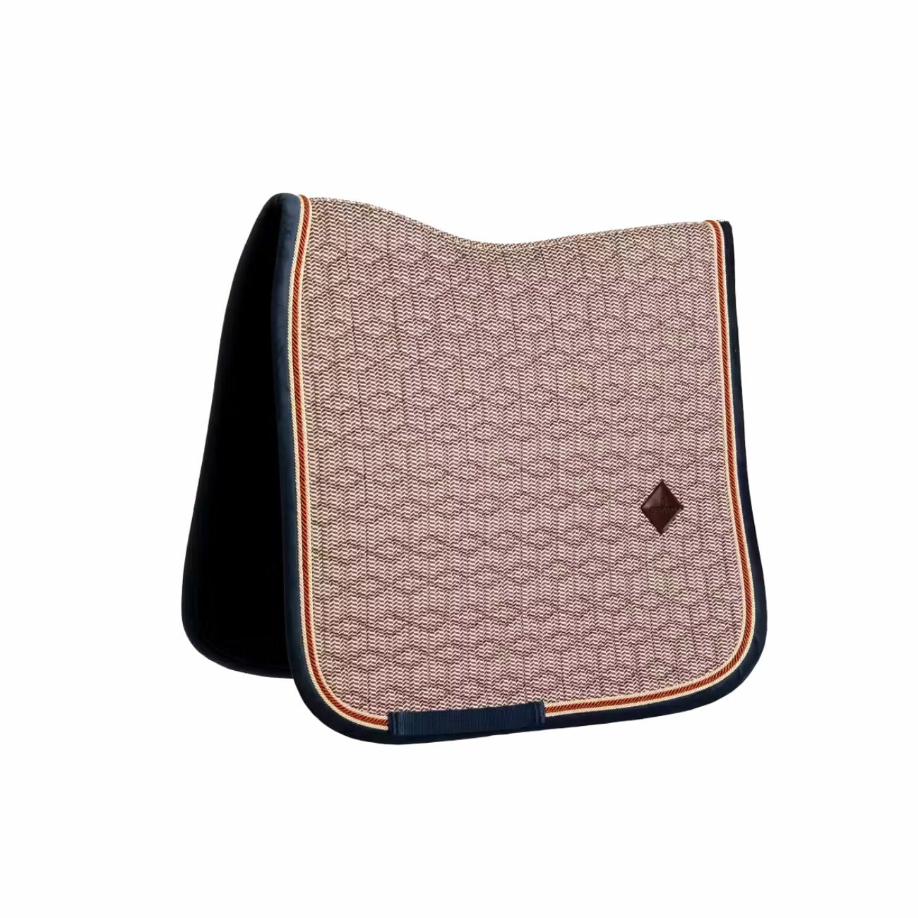 KENTUCKY KENTUCKY SADDLE PAD PIED-DE-POULE DRESSAGE KENTUCKY Bordeaux/navy sottosella tecnico 42741-DR 17-03BORDEAUX/NAVY 