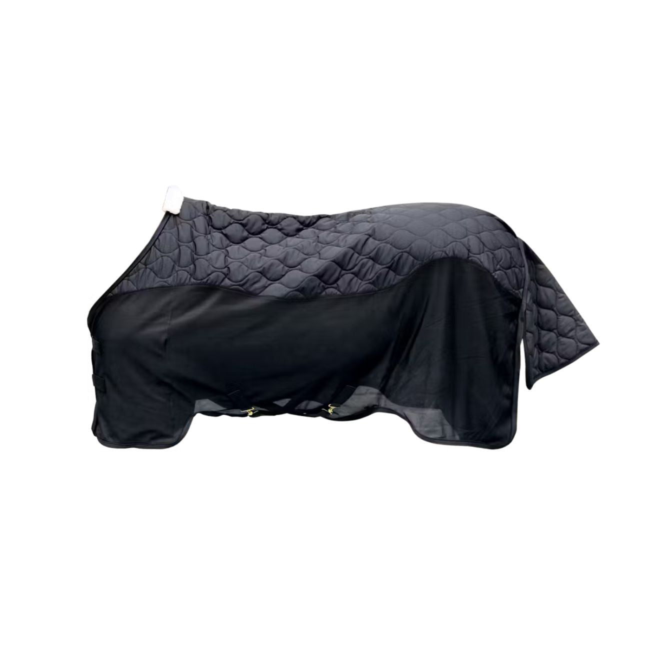 KENTUCKY KENTUCKY TRANSPORT COMBO COOLER FLEECE Nero coperta per cavallo 52128 01BLACK 