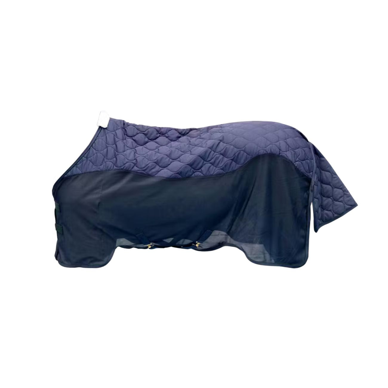KENTUCKY KENTUCKY TRANSPORT COMBO COOLER FLEECE Blu coperta per cavallo 52128 03NAVY 