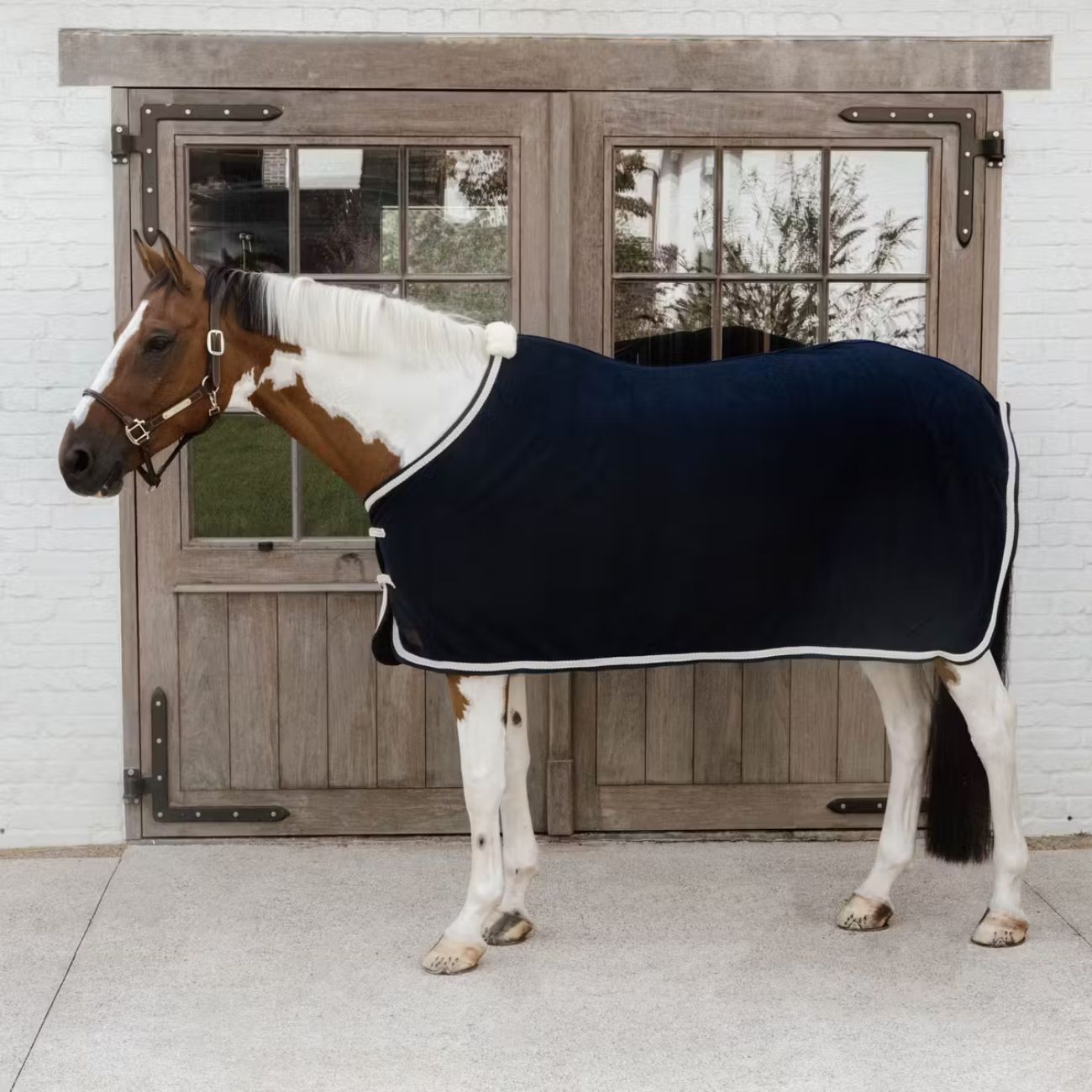 KENTUCKY Coperta In Pile Plaited Rope Kentucky Blu 52129 03NAVY 