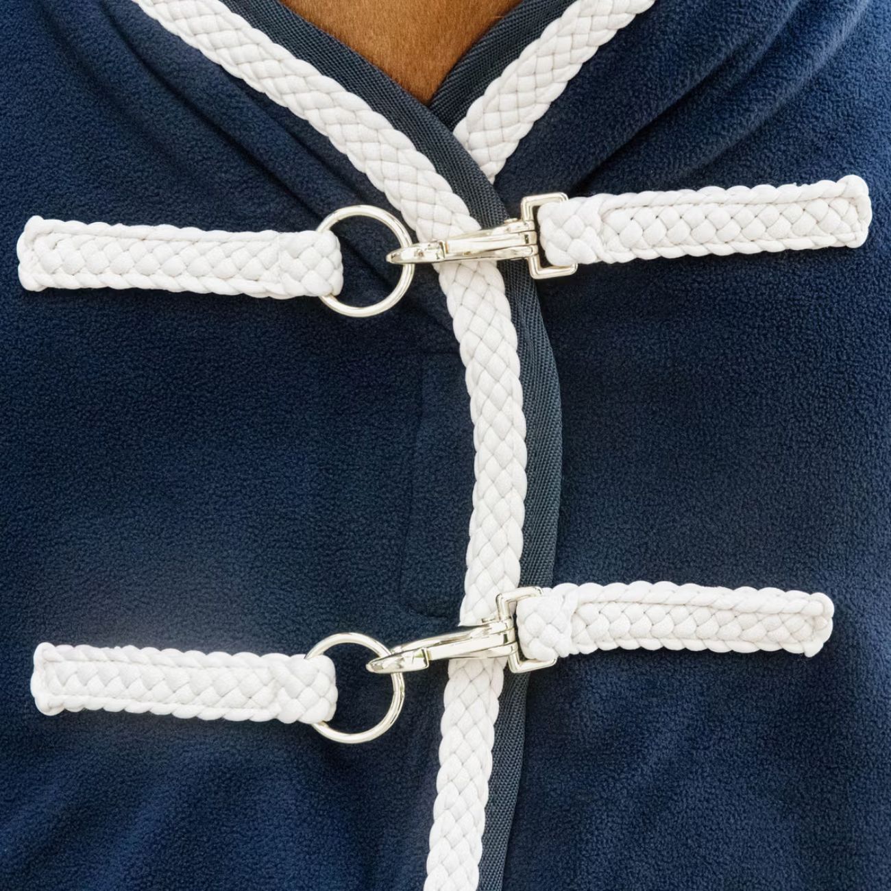 KENTUCKY Coperta In Pile Plaited Rope Kentucky Blu 52129 03NAVY 