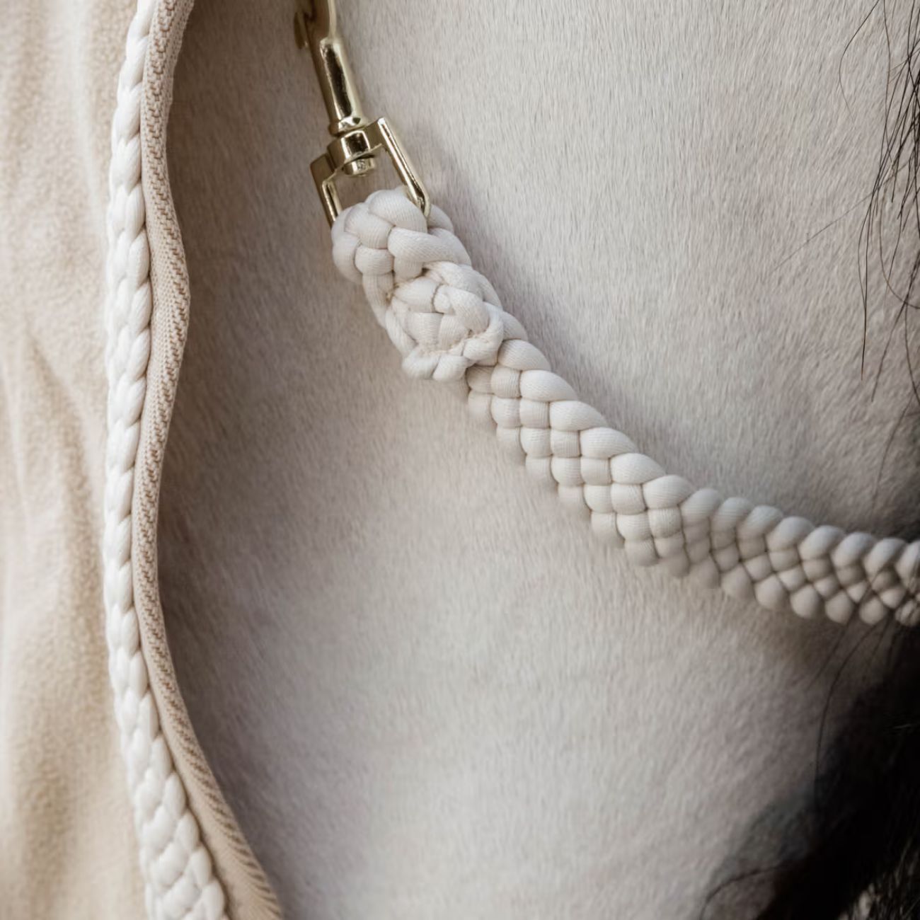 KENTUCKY Coperta In Pile Plaited Rope Kentucky Beige 52129 32BEIGE 