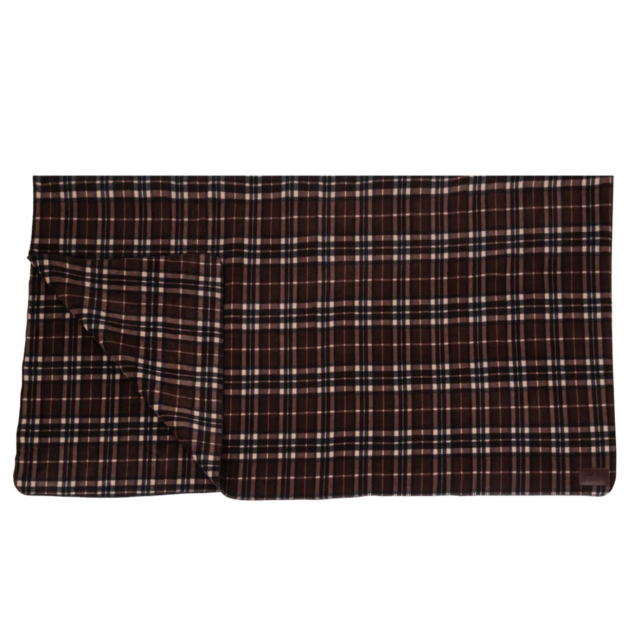 KENTUCKY Coperta In Pile 210x200cm Heavy Fleece Square Kentucky Marrone 52172 55BROWN 