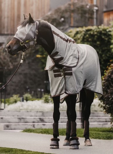 KENTUCKY KENTUCKY MESH FLY RUG CLASSIC Argento coperta per cavallo 52181 42SILVER 
