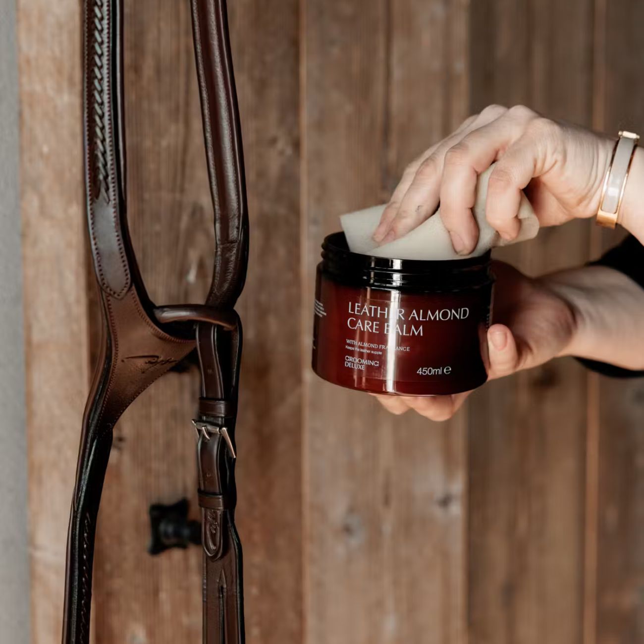 GROOMING DELUXE GROOMING DELUXE Leather Almond Care Balm 450Ml Kentucky nan Cura Del Cuoio 72105 NEUTRO 