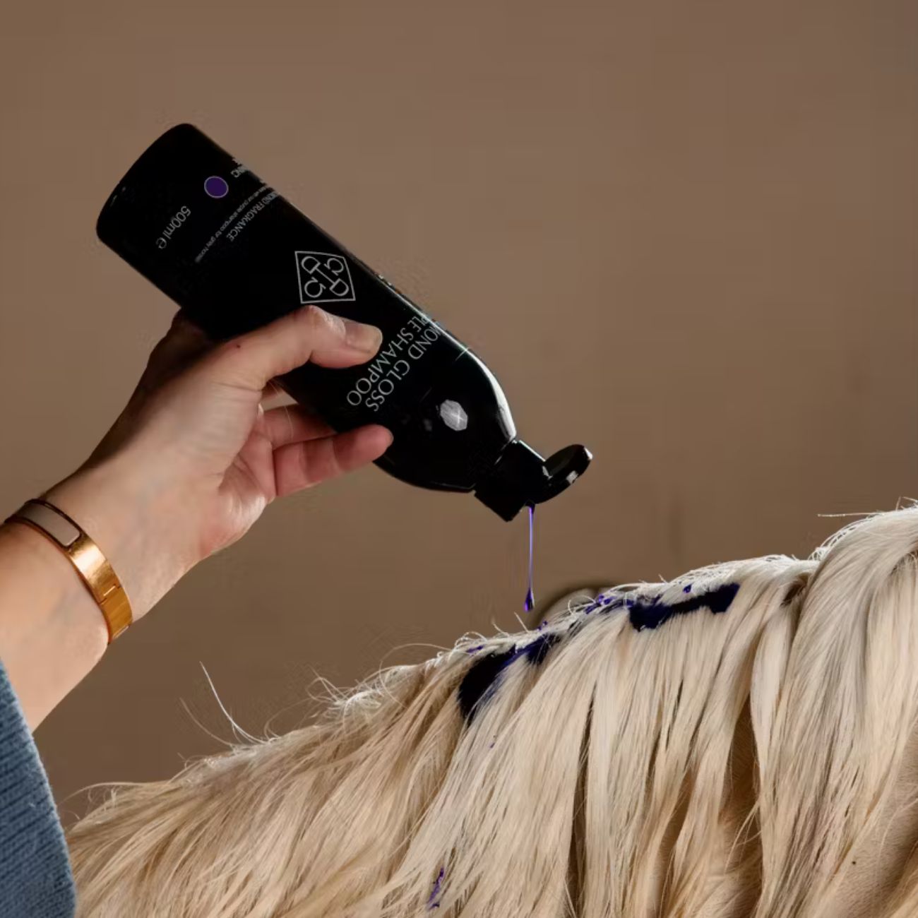 GROOMING DELUXE GROOMING DELUXE Horse Shampoo Purple Almond 500Ml Grooming Deluxe nan Shampoo Cavallo Idratante 72118 NEUTRO 