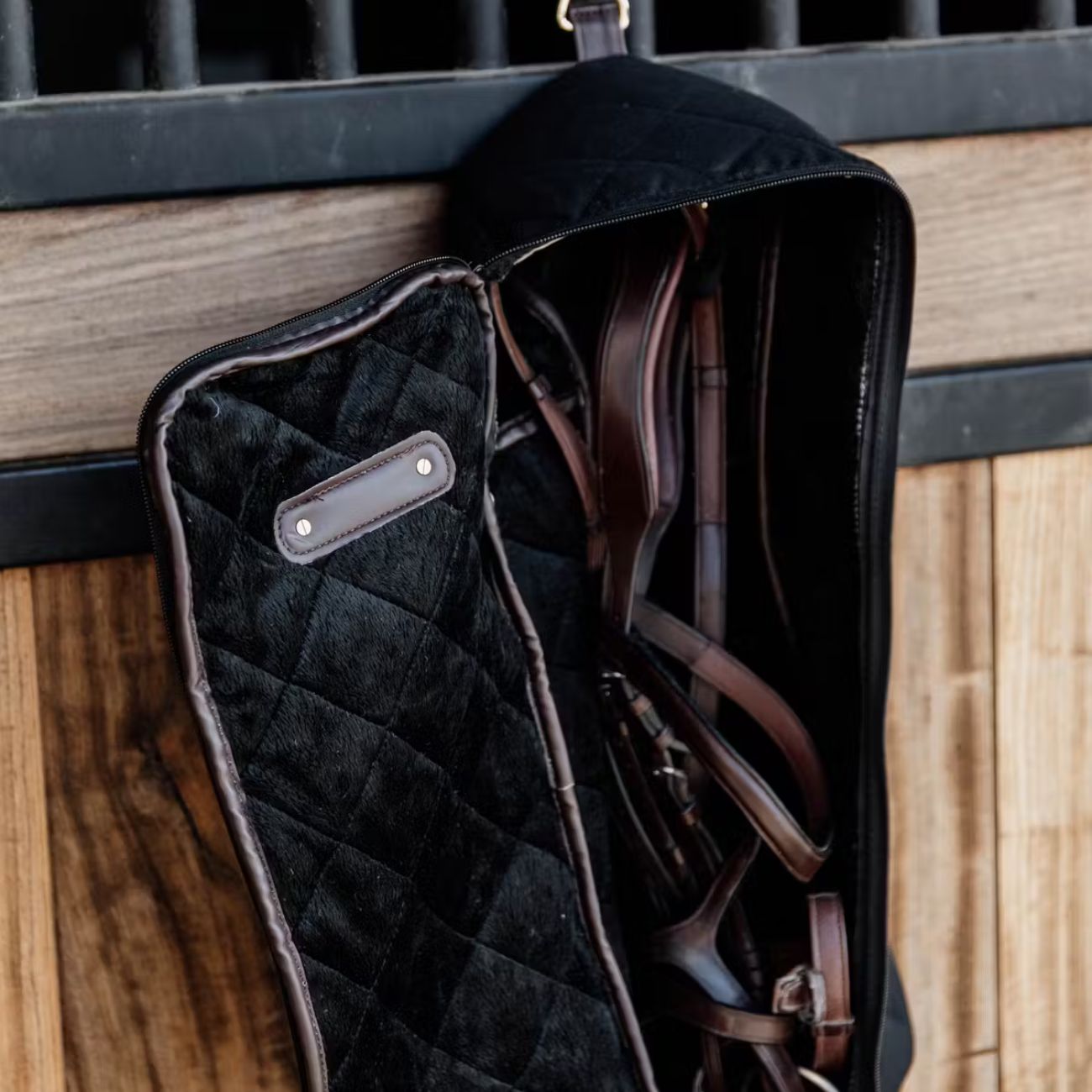 KENTUCKY KENTUCKY BRIDLE BAG KENTUCKY Nero tack e finimenti 82107 01BLACK 