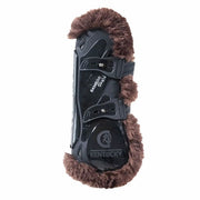 KENTUCKY Stinchiere Vegan Sheepskin Tendon Boots Bamboo Elastic Kentucky Nero/Marrone 88102 01-05BLACK/BROWN 