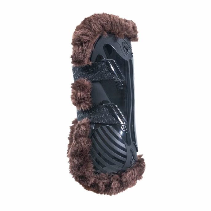 KENTUCKY Stinchiere Vegan Sheepskin Tendon Boots Bamboo Elastic Kentucky Nero/Marrone 88102 01-05BLACK/BROWN 