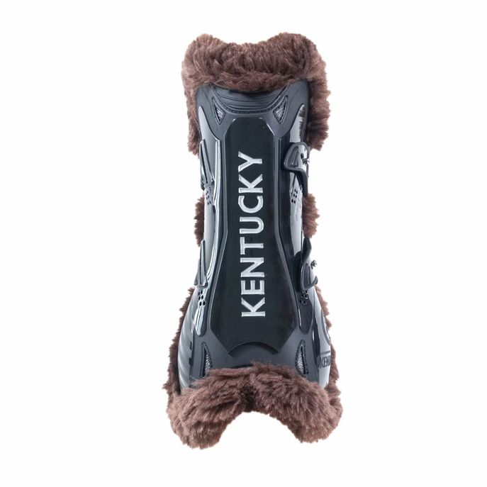 KENTUCKY Stinchiere Vegan Sheepskin Tendon Boots Bamboo Elastic Kentucky Nero/Marrone 88102 01-05BLACK/BROWN 