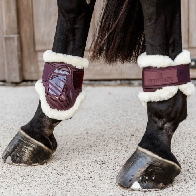 KENTUCKY Paranocche Vegan Sheepskin Young Horse Kentucky Bordeaux 88205 17BORDEAU 