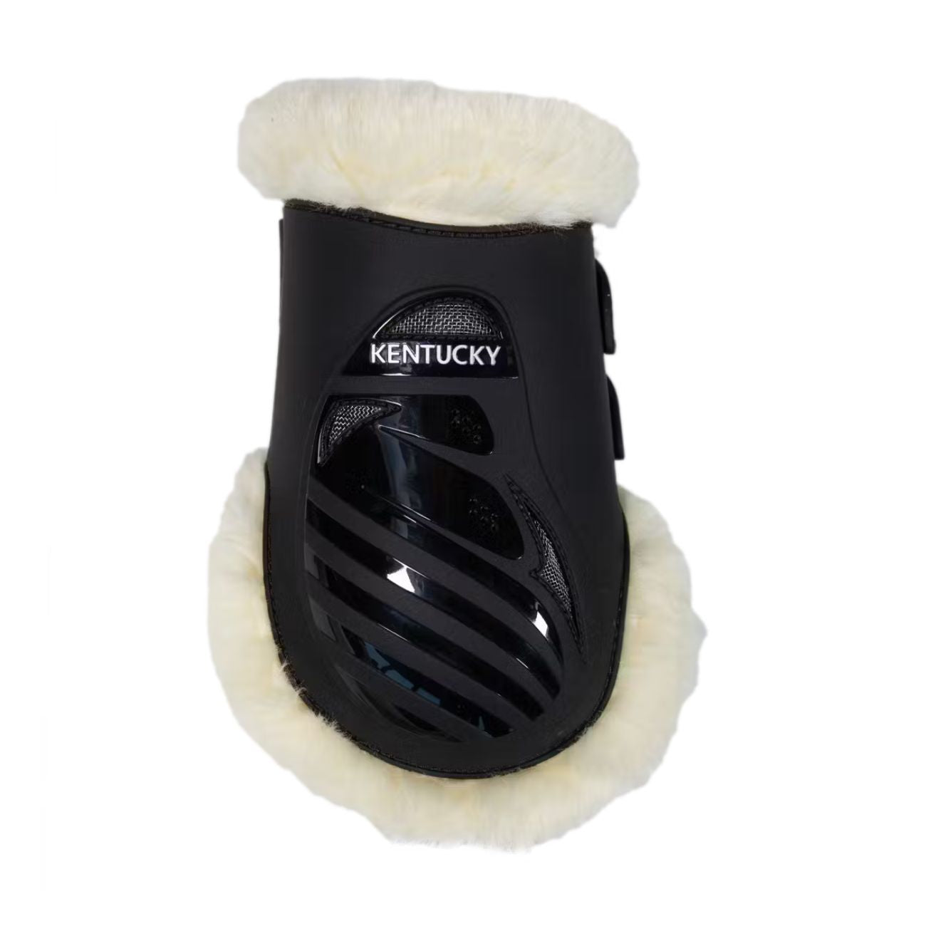 KENTUCKY KENTUCKY VEGAN SHEEPSKIN FETLOCK BOOTS ELASTIC KENTUCKY Nero protezioni arti cavallo 88208 01BLACK 