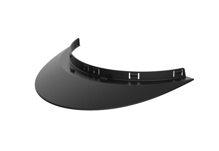 KEP ITALIA Visiera Standard Textile Per Cap Kep Italia Cromo 2.0 Nero BOX.FRB.S.T2 BLACK 