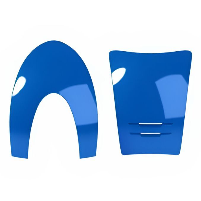 KEP ITALIA Inserto Anteriore E Posteriore Cap Kep Italia Cromo 2.0 Polish Blu BOX.INS.F.R.P2 BLU 
