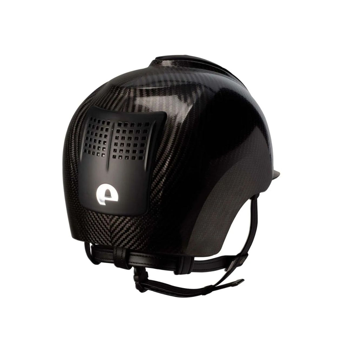 KEP ITALIA Cap Kep Italia E-Light Lucido Nero In Carbonio Con Visiera Standard E Tre inserti Opachi CARB004 NERO 