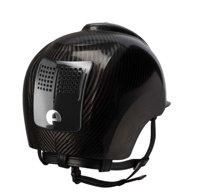 KEP ITALIA Cap Kep Italia E-Light In Carbonio Con Visiera Standard E 3 Tre Tasselli Nero CARB009.S BLACK 