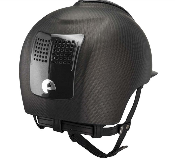KEP ITALIA Cap Kep Italia  E-Light Carbon Con Visiera Standard Nero CARB010.MATT BLACK 