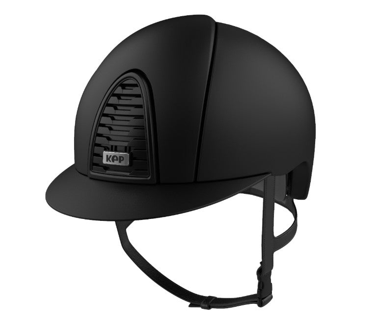 KEP ITALIA Cap Kep Italia Cromo 2.0 Matt Con Visiera Standard E Areatore Grezzo Nero CRB2 BLACK 