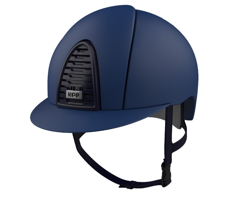 KEP ITALIA Cap Kep Italia Cromo 2.0 Matt Con Visiera Standard E Areatore Grezzo Blu CRB2 BLU 
