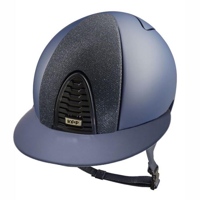 KEP ITALIA Cap Kep Italia Cromo 2.0 Opaco Con Visiera Polo E Inserto Anteriore Luminor CRB2.GLT.PO BLU 