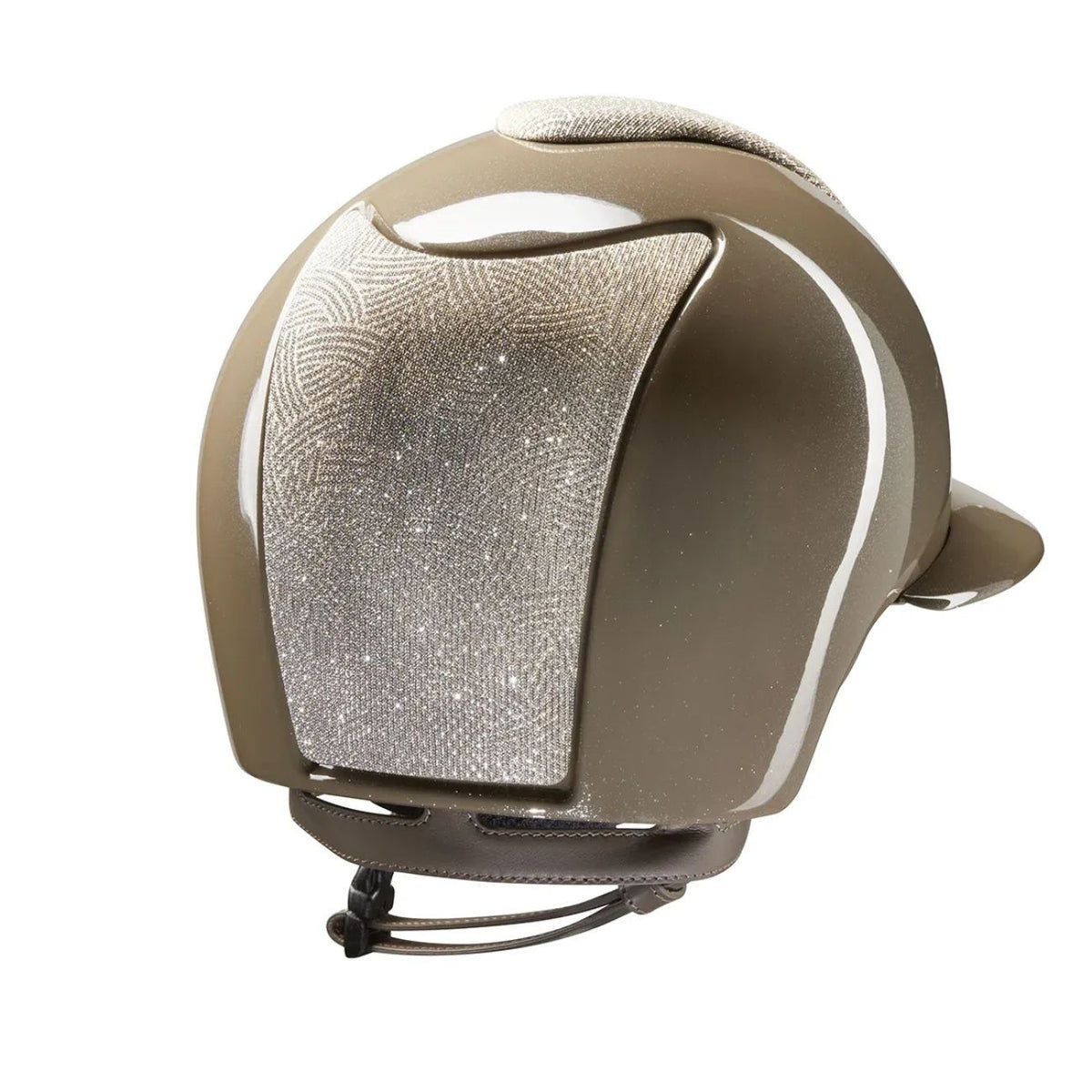 KEP ITALIA Cap Kep Italia Cromo 2.0 Diamond Taupe Con Inserto New Galassia Oro E Visiera Polo Tortora CRL2.DTUP.GAL.GLD.PO DIAMOND TAUPE 