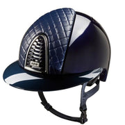 KEP ITALIA Cap Kep Italia Cromo 2.0 Con Visiera Polo E Inserto In Pelle Milano Blu CRPL2.BLU.MIL.LTH.BLU+ BLU 
