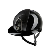 KEP ITALIA Cap Kep Italia Cromo 2.0 Polish Metal  Con Visiera Polo E Inserto Anteriore Verona Nero CRPL2.VER.BLK.PO NERO 