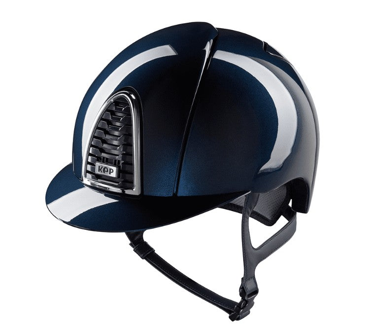 KEP ITALIA Cap Kep Italia Cromo 2.0 Shine Con Visiera Standard Blu CRS2.1 BLU 