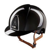 KEP ITALIA Cap Kep Italia Cromo 2.0 Nero Con Visiera Standard E Cinturino In Ecopelle Beige CRS2.BGE NERO 