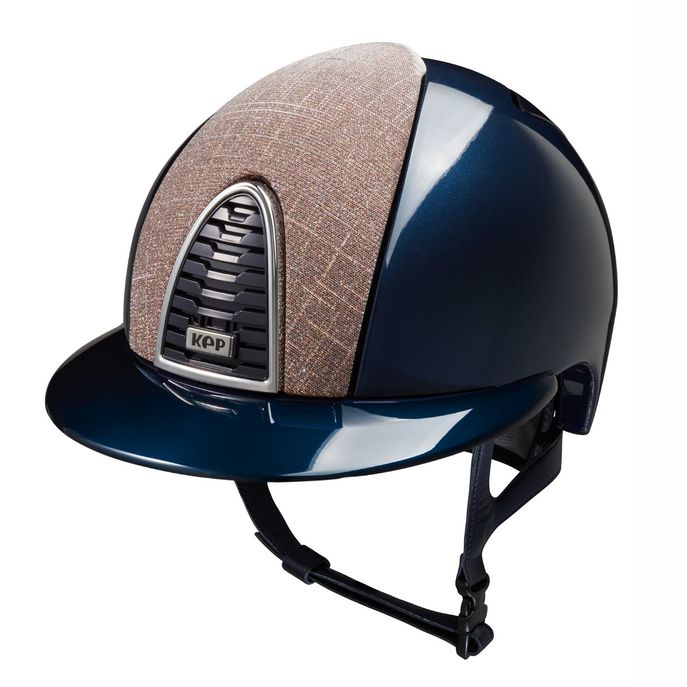 KEP ITALIA Cap Kep Italia Cromo 2.0 Shine Con Visiera Polo E Inserto Galassia Rosa CRS2.GAL.PIN.PO BLU 