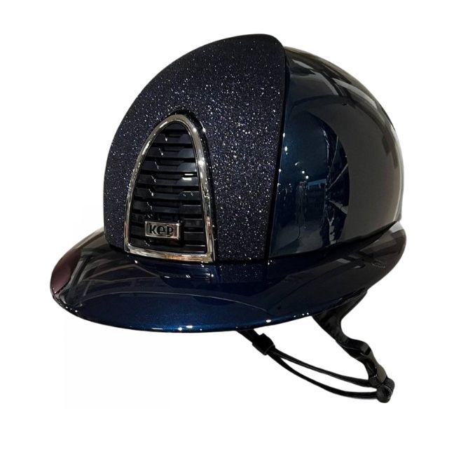 KEP ITALIA Cap Kep Italia Cromo 2.0 Shine Con Visiera Polo E Inserto Anteriore Star Blu CRS2.STAR.PO BLU 
