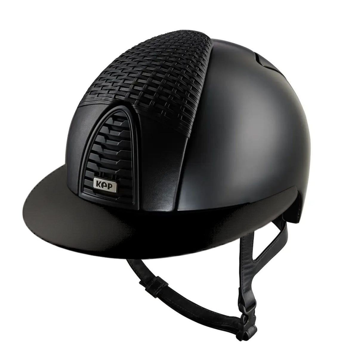KEP ITALIA Cap Kep Italia Cromo 2.0 Textil Metal Con Visiera Polo E Inserto Anteriore Roma Nero CRTL2.ROM.PO NERO 
