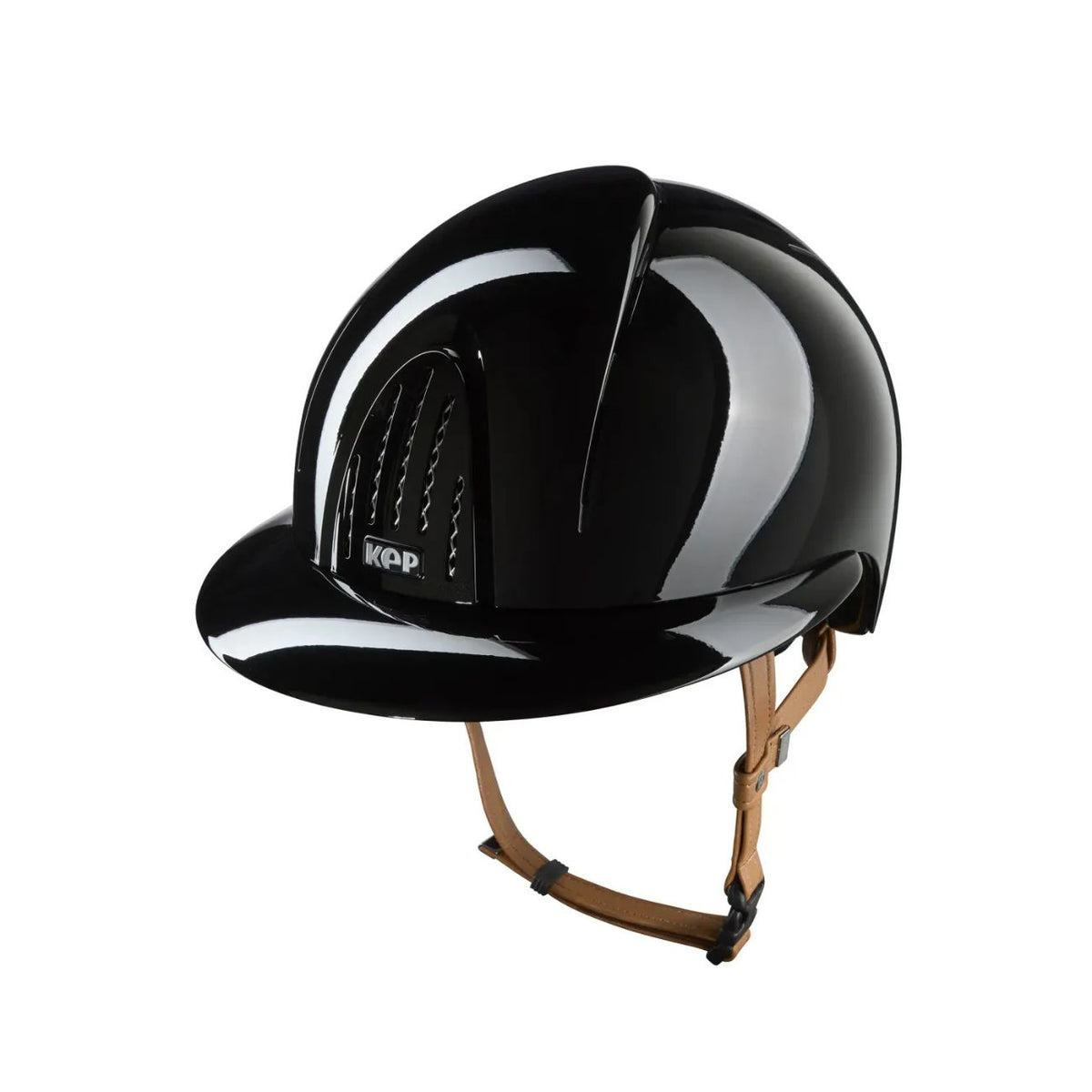 KEP ITALIA Cap Kep Italia Smart Nova Metal Polish Nero Con Visiera Polo E Cinturino Beige NOVA.P.BGE.PO NERO 